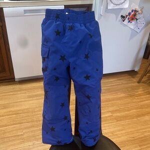 Hanna Andersson Blue Pants with Black Stars